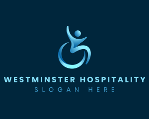 Human Disability Care logo design