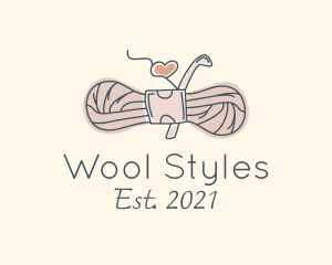 Heart Knitting Wool logo
