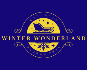 Christmas Winter Sled logo
