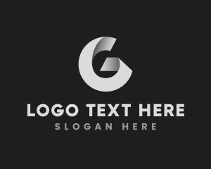 Origami Startup Business Letter G logo design