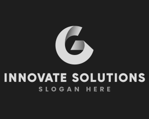Origami Startup Business Letter G logo