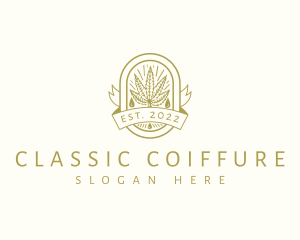 Organic Marijuana Oil  logo design