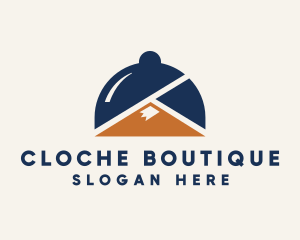 Mountain Food Cloche logo design