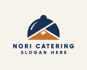 Mountain Food Cloche logo design