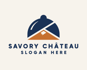 Mountain Food Cloche logo design