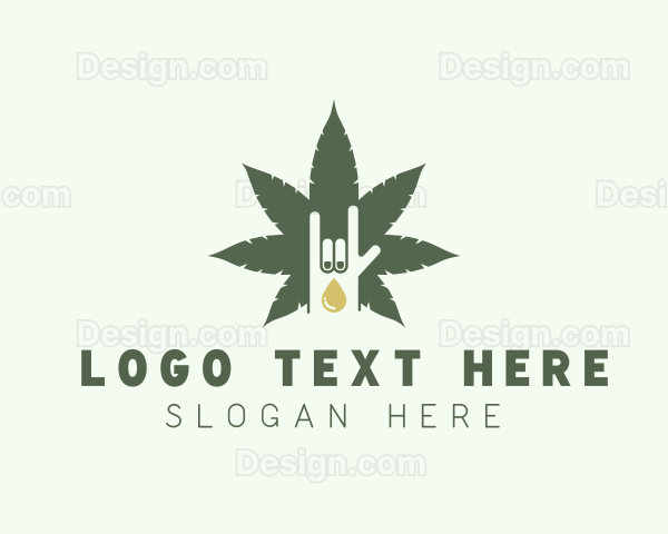 Marijuana Extract Oil Logo