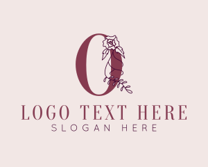 Elegant Beauty Letter O  logo