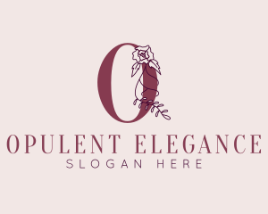 Elegant Beauty Letter O  logo design