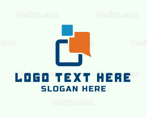 Digital Messaging App Logo