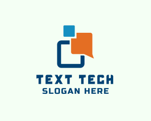 Digital Messaging App logo design