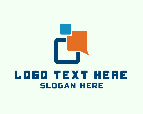 Mobile App logo example 4