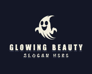 Spooky Haunted Ghost logo