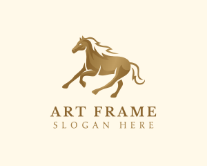 Wild Mane Horse logo design