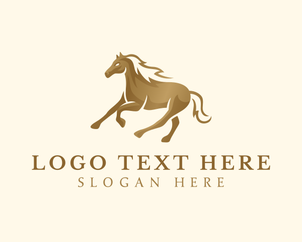 Horse logo example 2