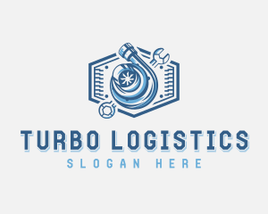 Automotive Turbo Engine logo design