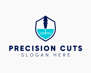 Laser Cutting Machine logo design