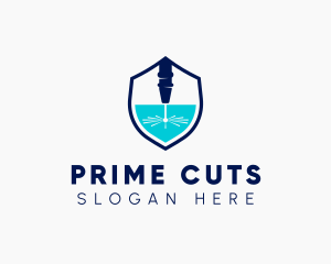 Laser Cutting Machine logo design