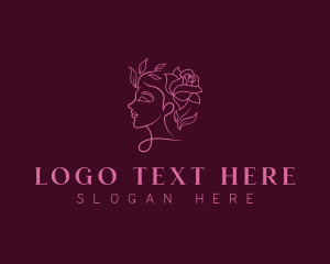 Female Floral Beauty logo