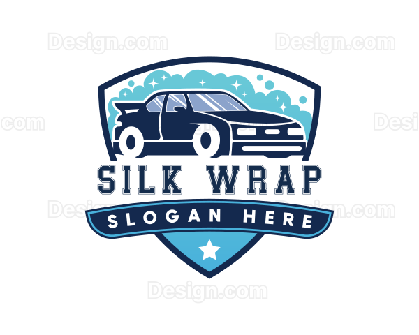 Automotive Sedan Maintenance Logo