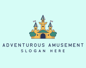 Castle Amusement Playground logo design