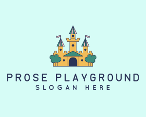 Castle Amusement Playground logo design