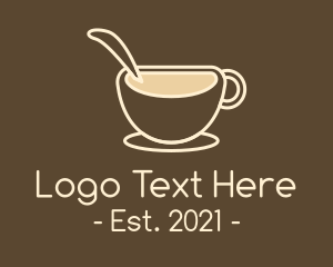 Brewed Coffee Cup logo