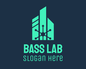 Science Research Laboratory logo design