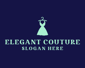 Fashion Tailoring Dress Couture logo design