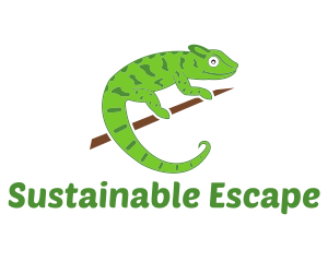 Green Chameleon Zoo logo