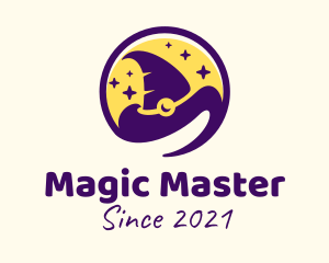 Magical Wizard Hat logo design