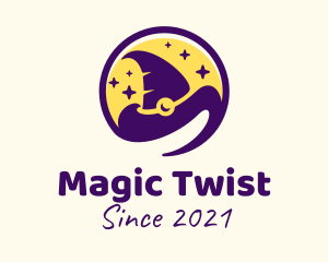 Magical Wizard Hat logo design