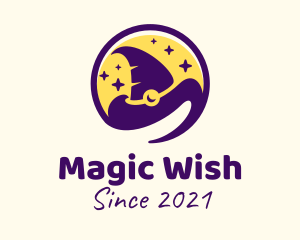 Magical Wizard Hat logo design