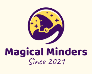 Magical Wizard Hat logo design