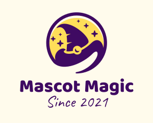 Magical Wizard Hat logo design