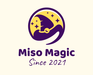 Magical Wizard Hat logo design