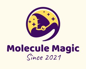 Magical Wizard Hat logo design