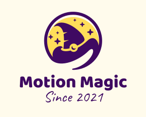 Magical Wizard Hat logo design