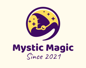 Magical Wizard Hat logo design