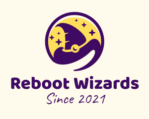 Magical Wizard Hat logo design