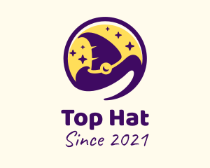 Magical Wizard Hat logo design