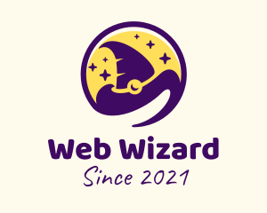 Magical Wizard Hat logo design