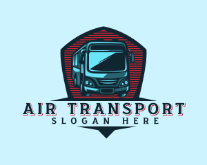 Bus Shuttle Transport logo design