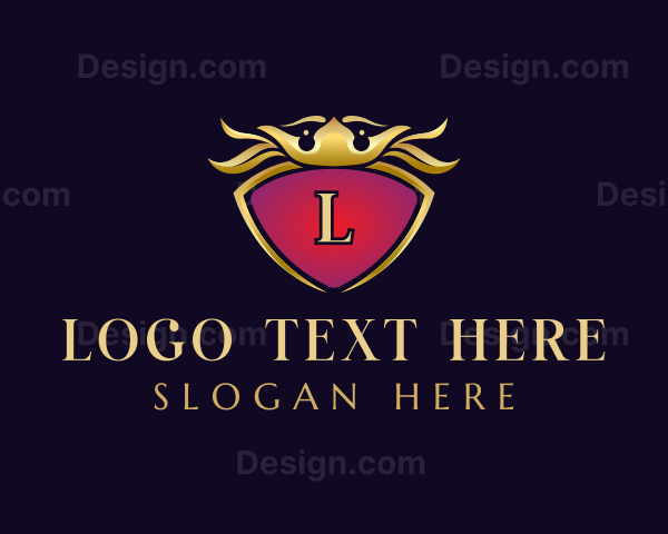 Premium Lettermark Crest Logo