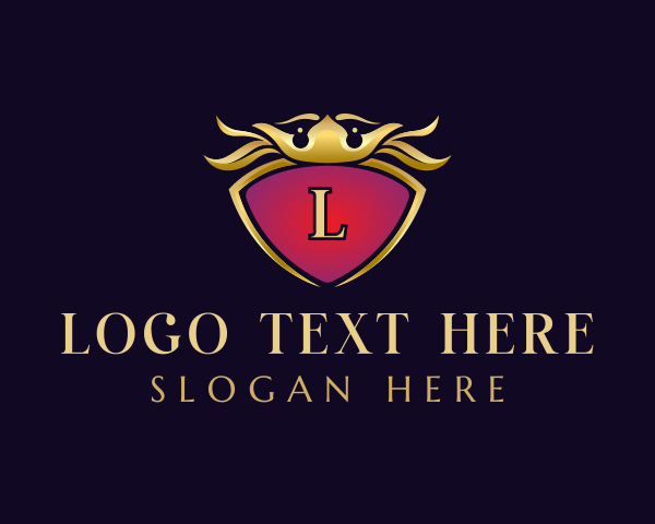 Premium Lettermark Crest logo