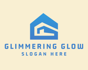 Blue Warehouse Construction logo design