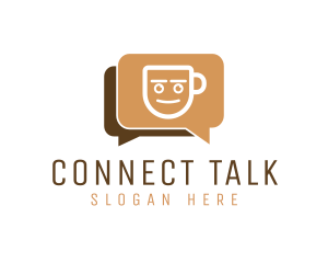 Coffee Talk Cafe logo design