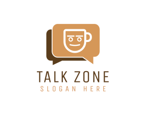 Coffee Talk Cafe logo design