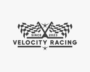 Automotive Kart Race  logo design