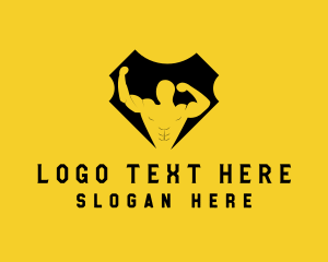 Bodybuilding Gym Fitness logo