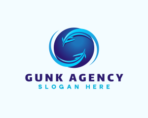 Aviation Agency Airline logo design